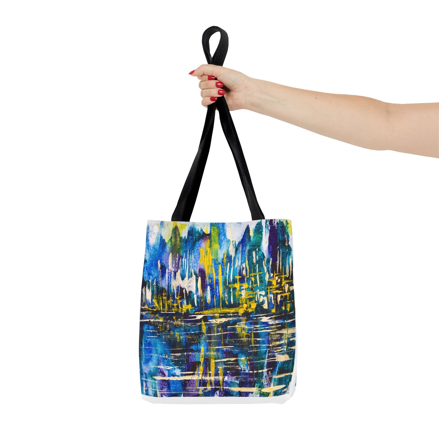 Canvas Tote Bag - Reflections by Edwin Fuller - Landscape Cityscape and Water
