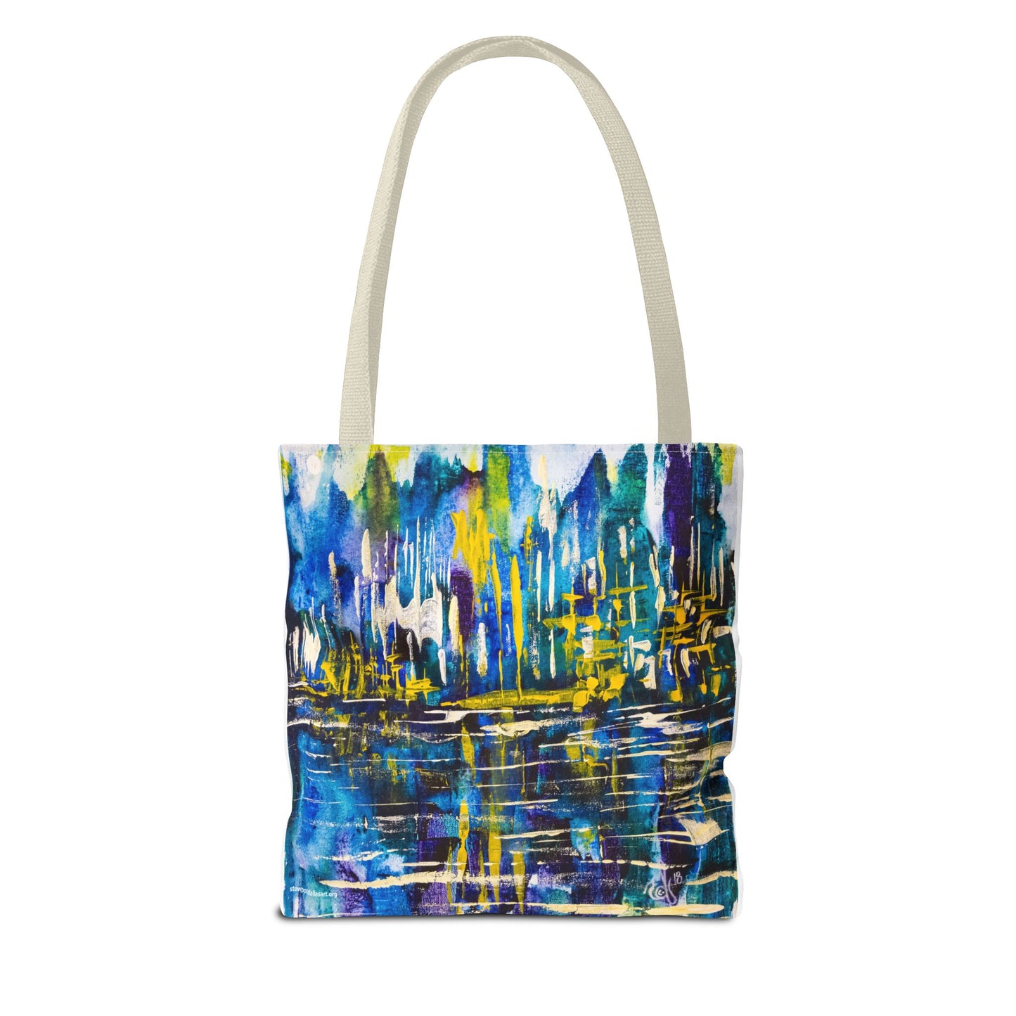 Canvas Tote Bag - Reflections by Edwin Fuller - Landscape Cityscape and Water