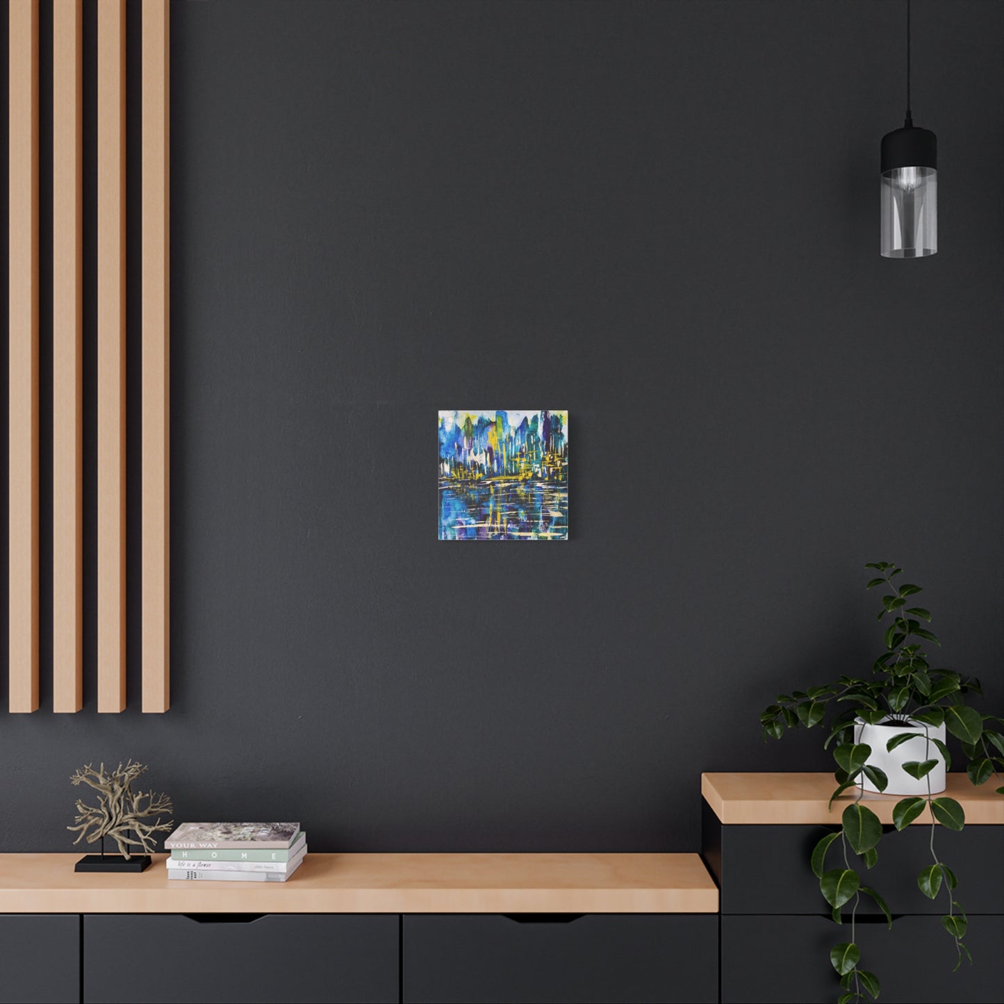 Canvas Print - Reflections by Edwin Fuller - Abstract Landscape and Water
