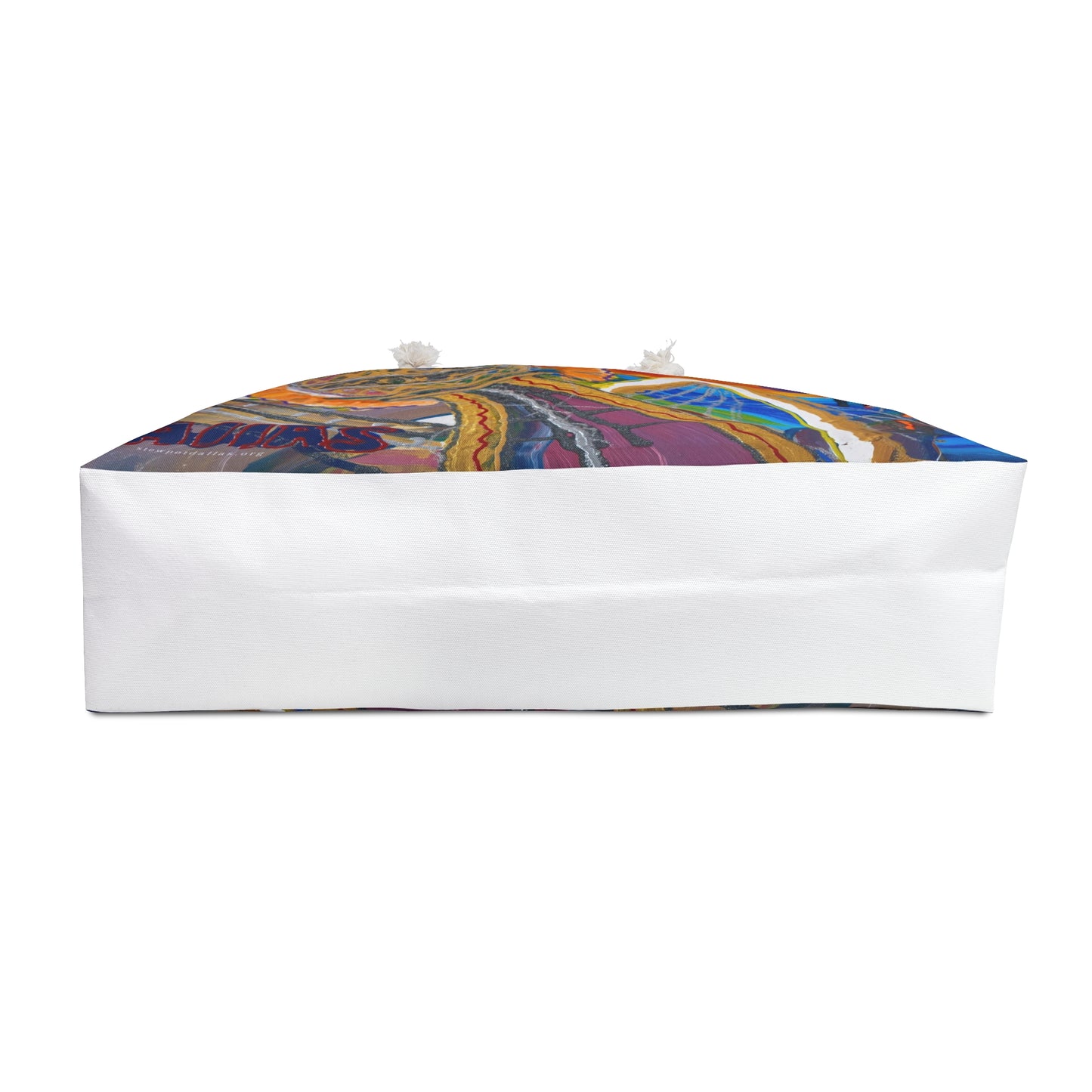 Abstract Dallas Cityscape Weekender Bag — Colorful Urban Art Travel Tote
