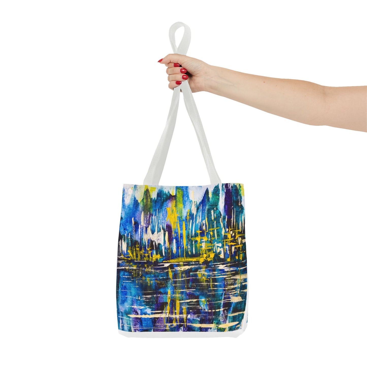 Canvas Tote Bag - Reflections by Edwin Fuller - Landscape Cityscape and Water