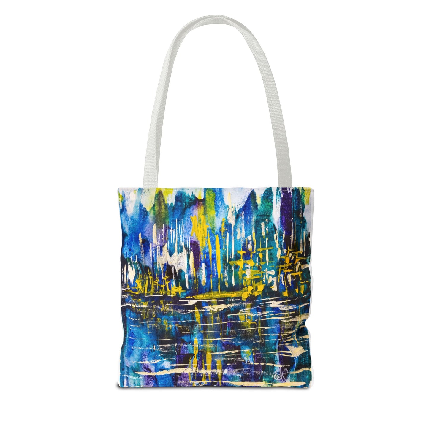 Canvas Tote Bag - Reflections by Edwin Fuller - Landscape Cityscape and Water