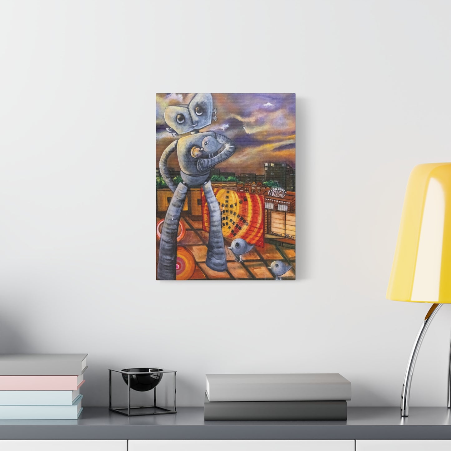 Canvas Print - A Sunset Journey by Teresa Zacarias