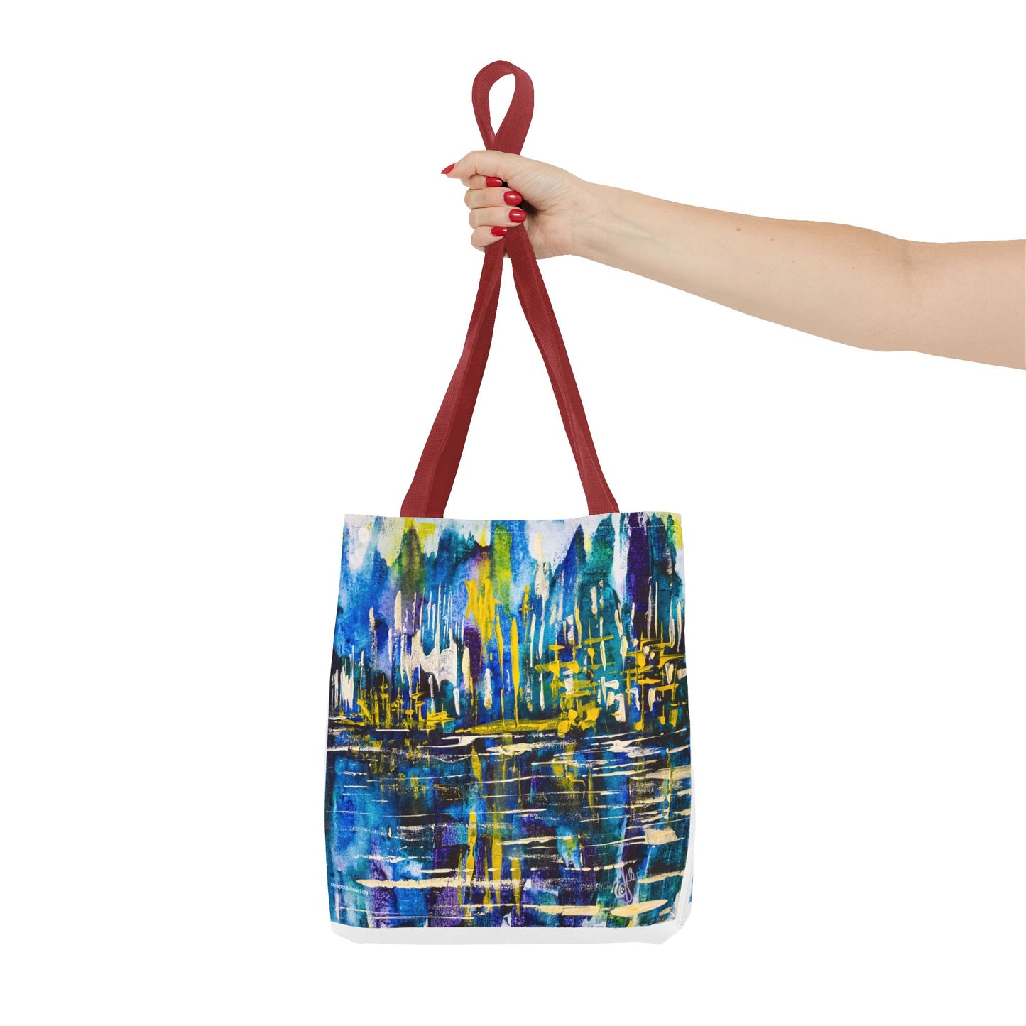 Canvas Tote Bag - Reflections by Edwin Fuller - Landscape Cityscape and Water
