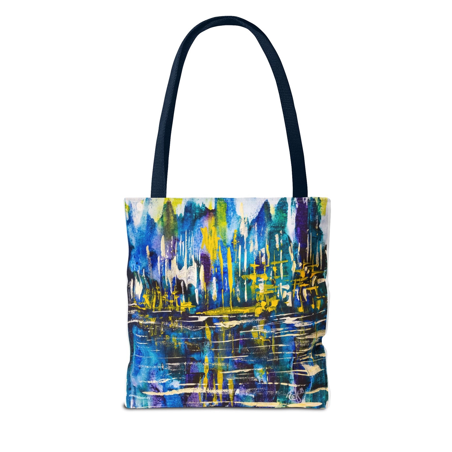 Canvas Tote Bag - Reflections by Edwin Fuller - Landscape Cityscape and Water