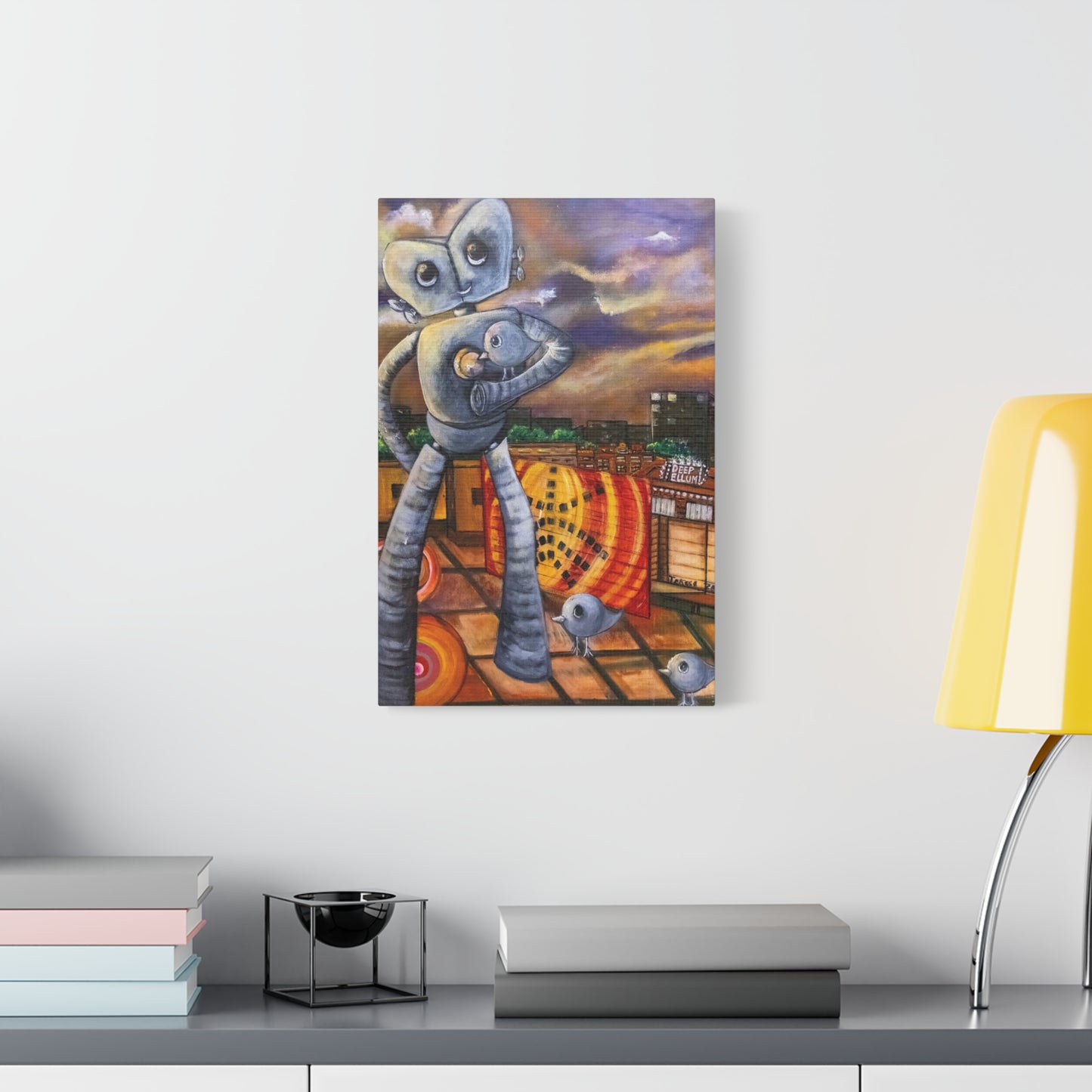 Canvas Print - A Sunset Journey by Teresa Zacarias