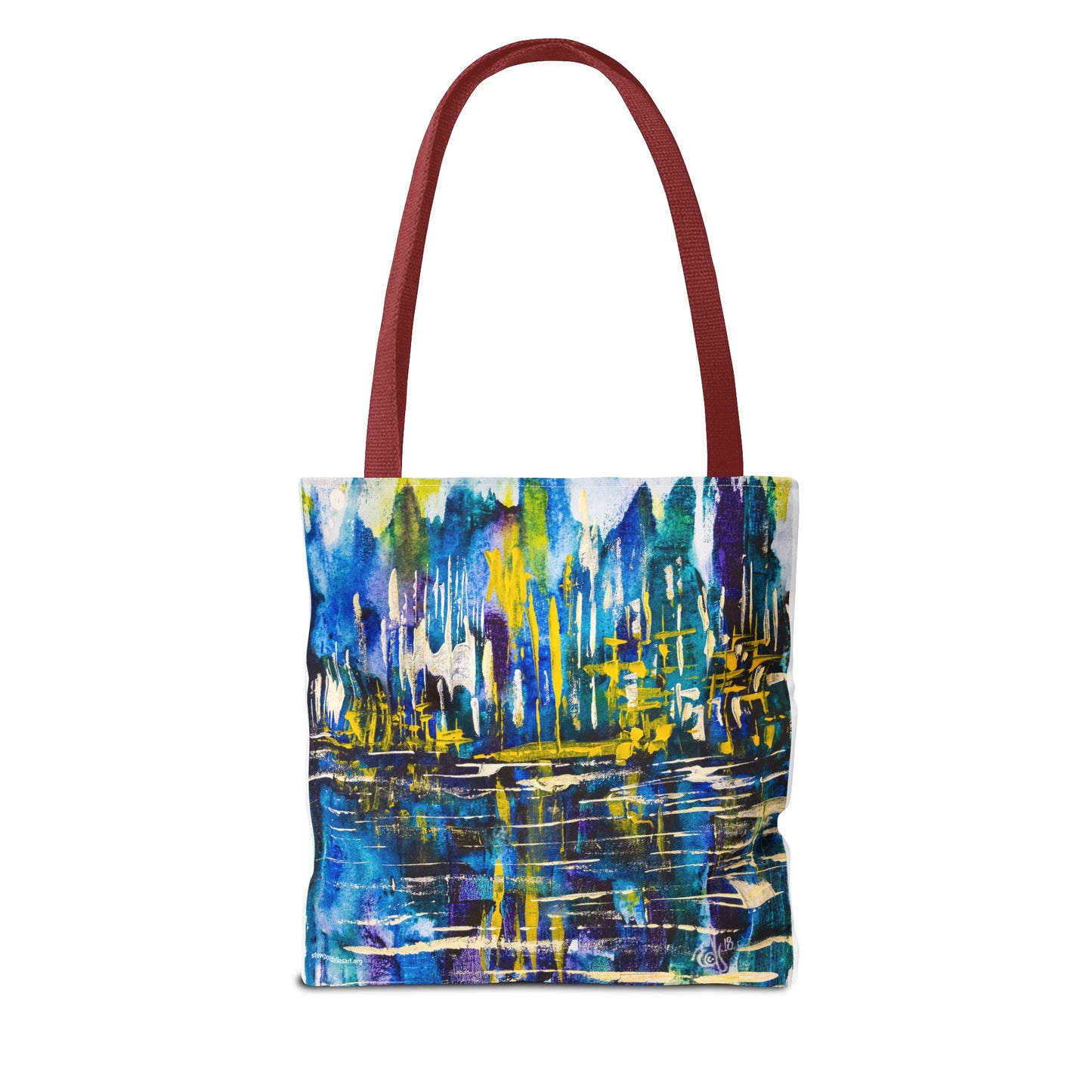 Canvas Tote Bag - Reflections by Edwin Fuller - Landscape Cityscape and Water