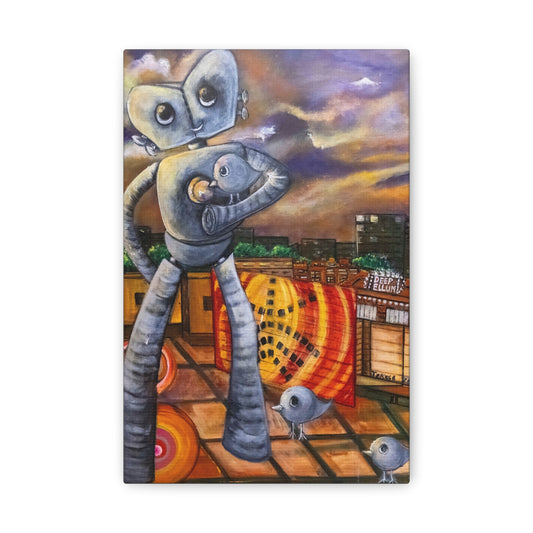 Canvas Print - A Sunset Journey by Teresa Zacarias