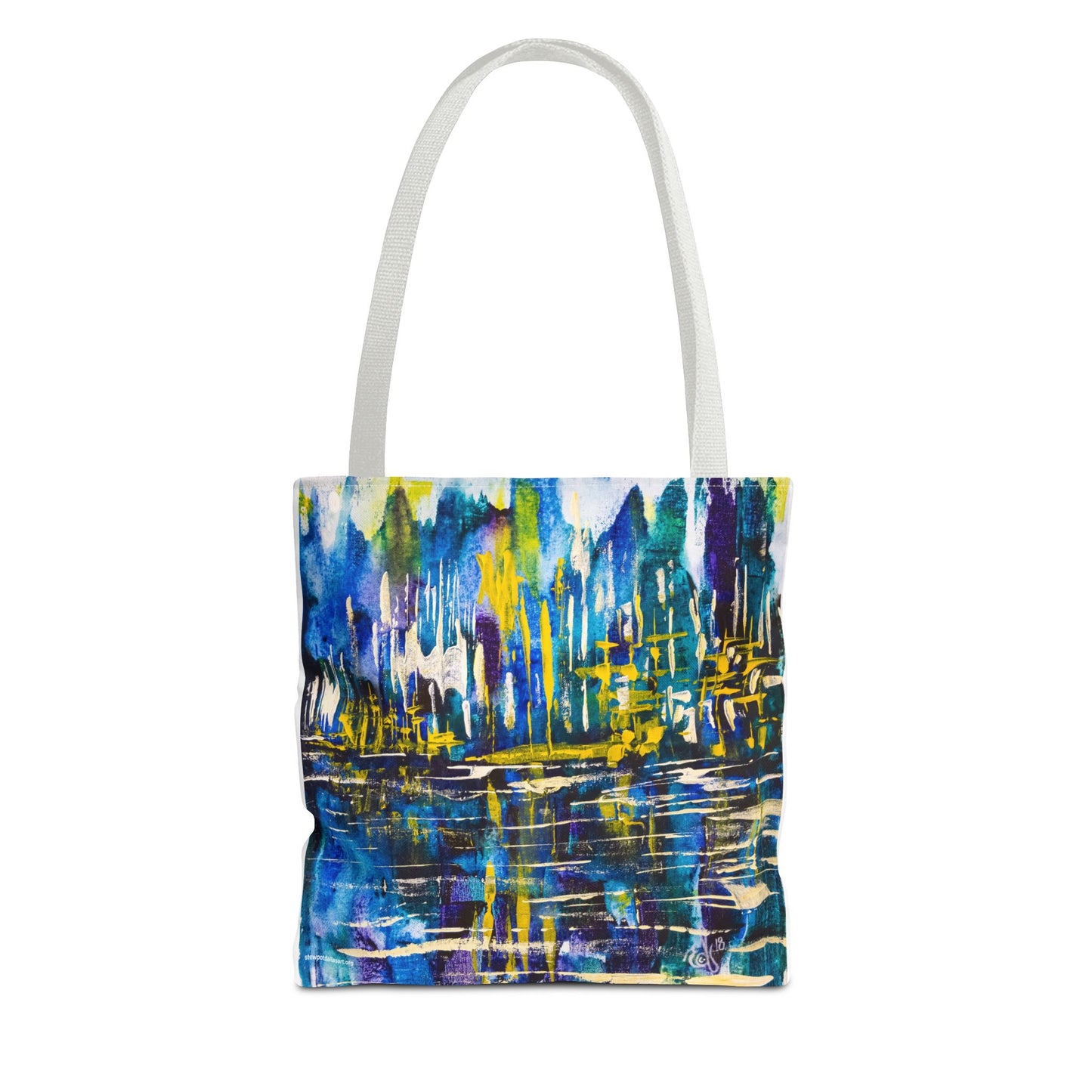 Canvas Tote Bag - Reflections by Edwin Fuller - Landscape Cityscape and Water