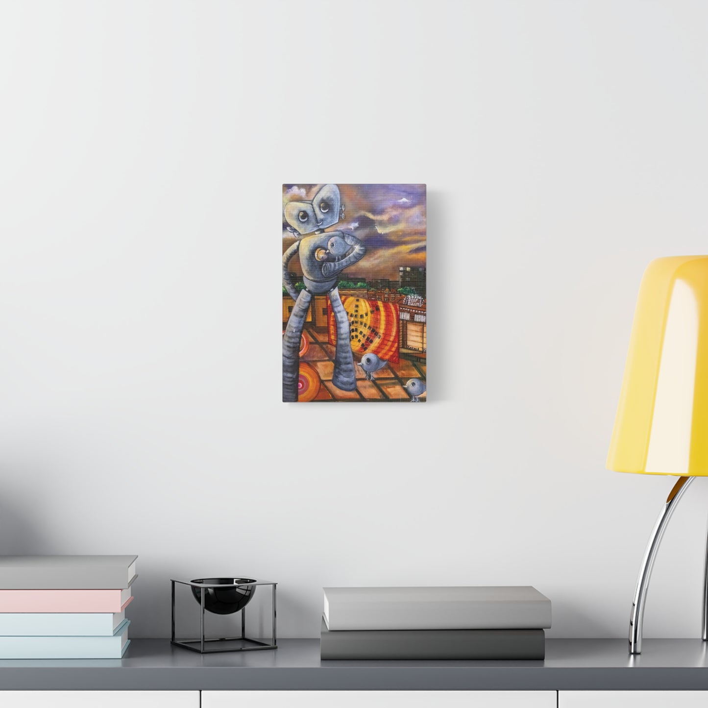Canvas Print - A Sunset Journey by Teresa Zacarias