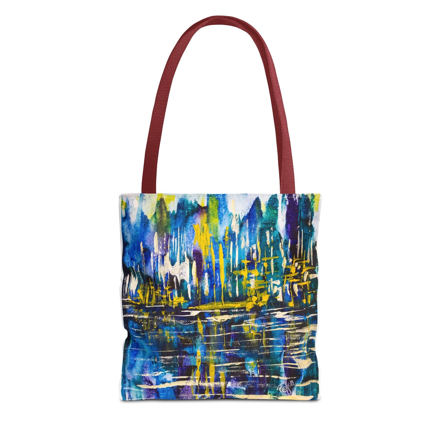 Canvas Tote Bag - Reflections by Edwin Fuller - Landscape Cityscape and Water