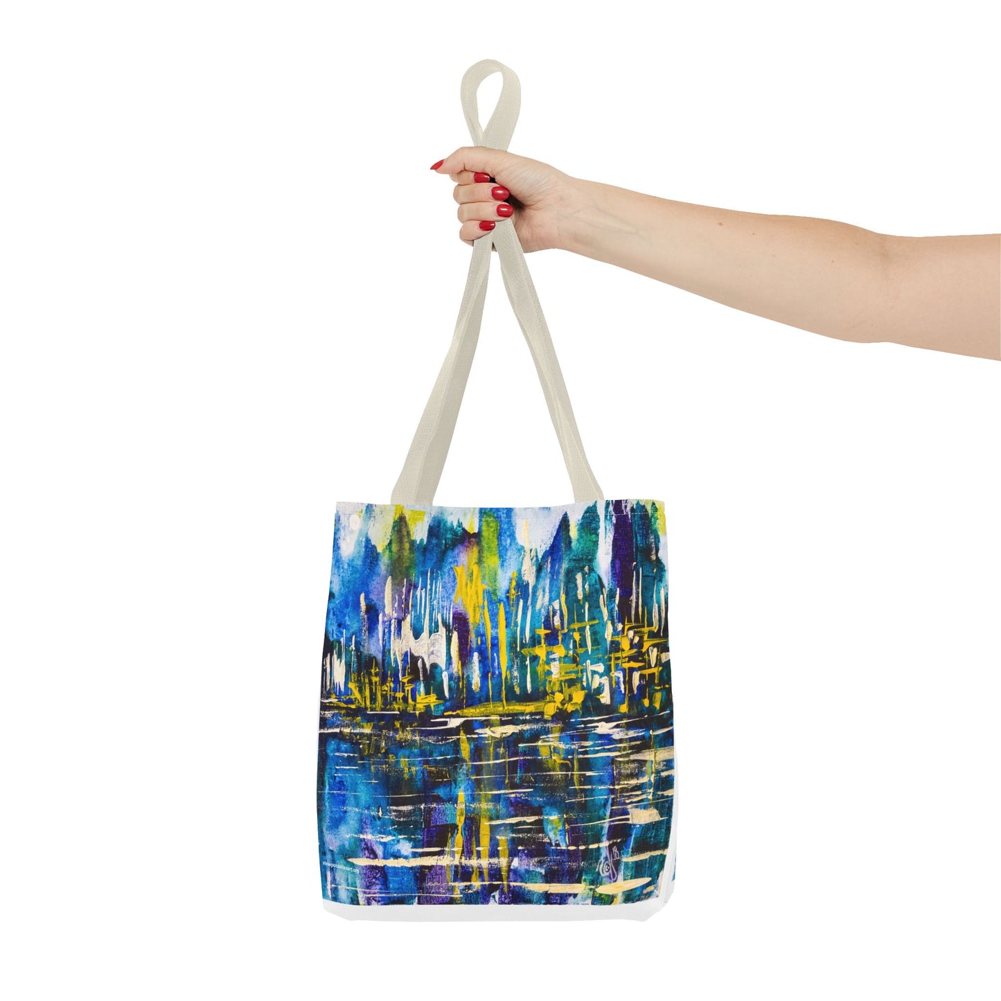 Canvas Tote Bag - Reflections by Edwin Fuller - Landscape Cityscape and Water