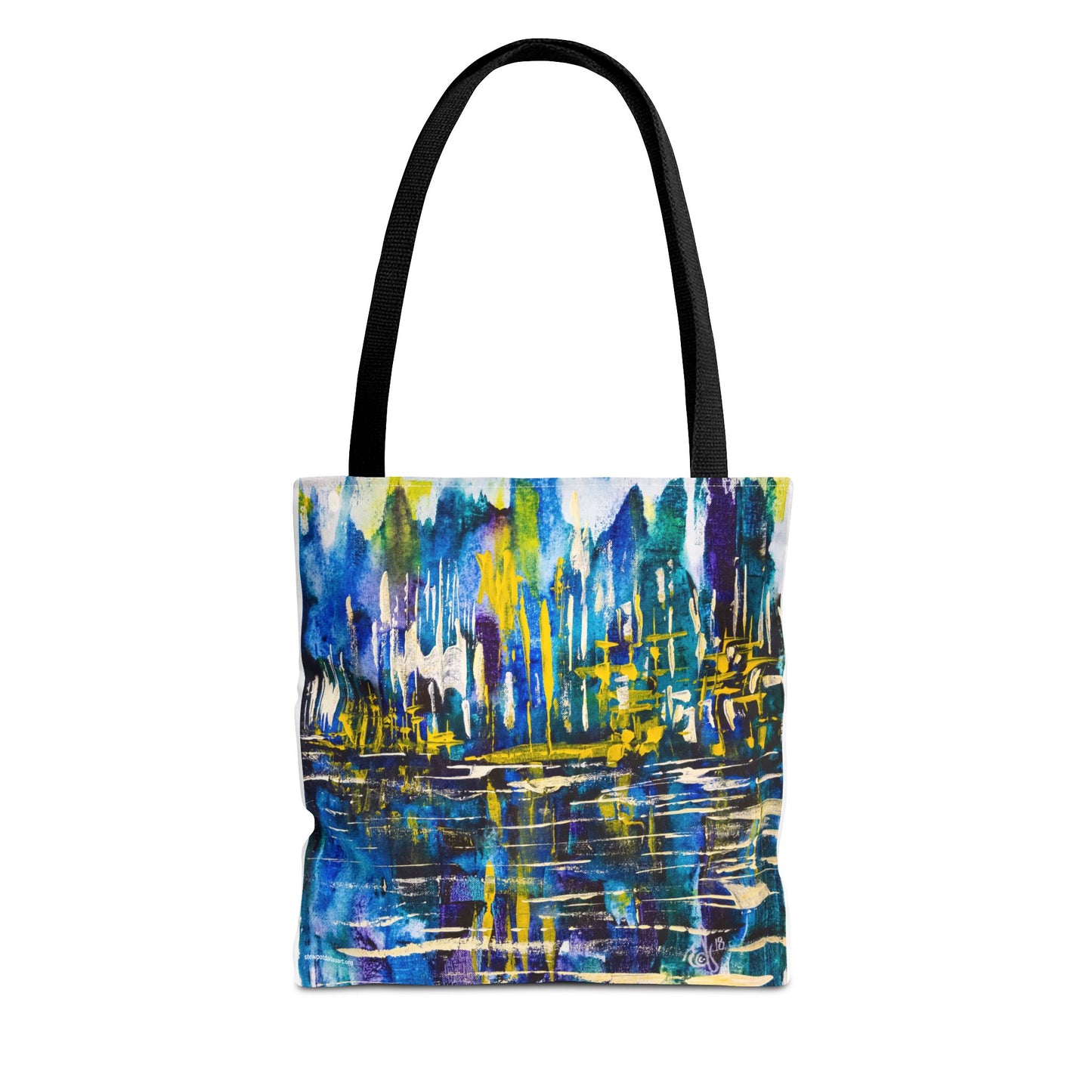 Canvas Tote Bag - Reflections by Edwin Fuller - Landscape Cityscape and Water