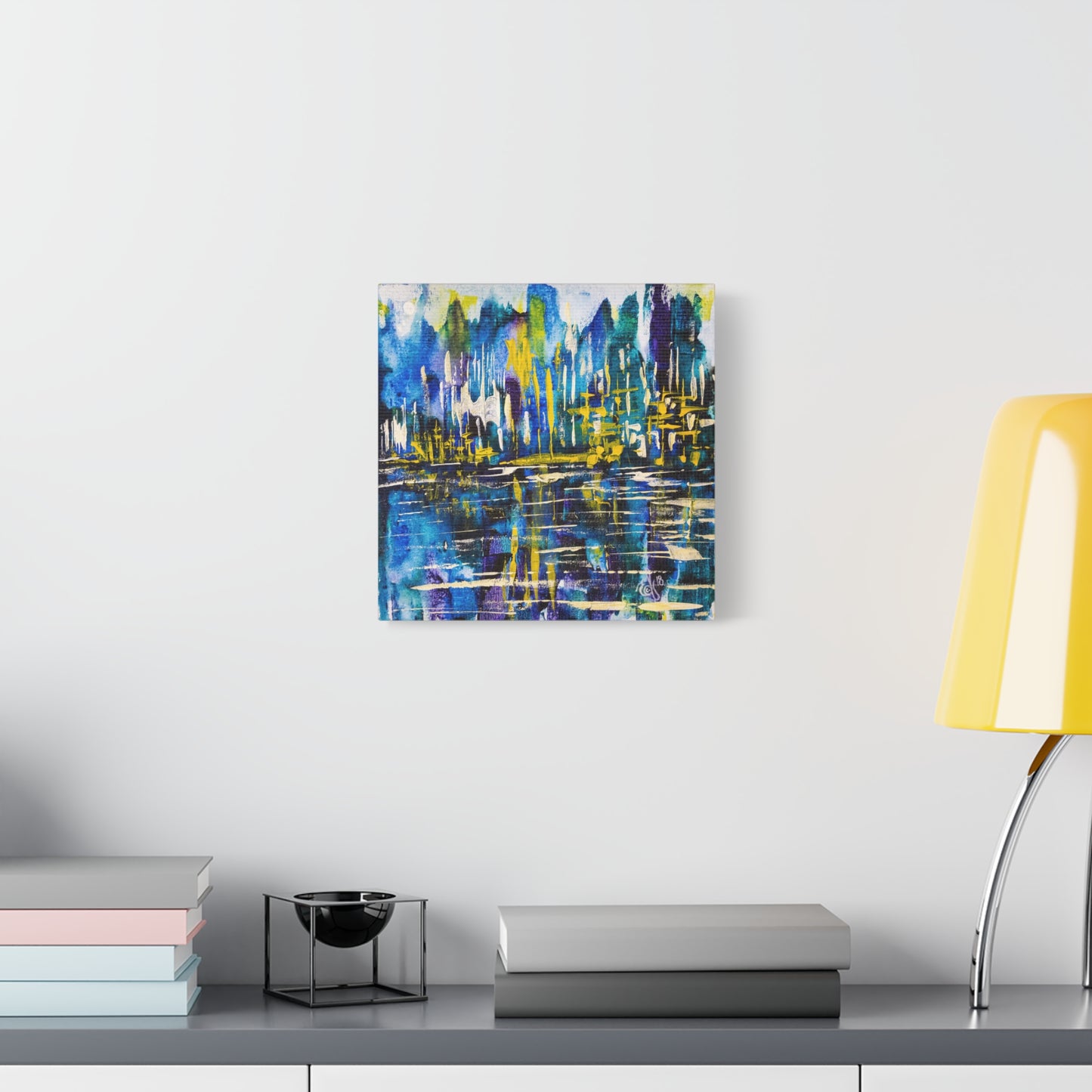 Canvas Print - Reflections by Edwin Fuller - Abstract Landscape and Water