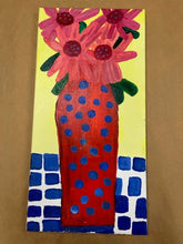Load image into Gallery viewer, Cornelious Brackens, Jr.&#39;s Flowers in Polka-Dot Vase
